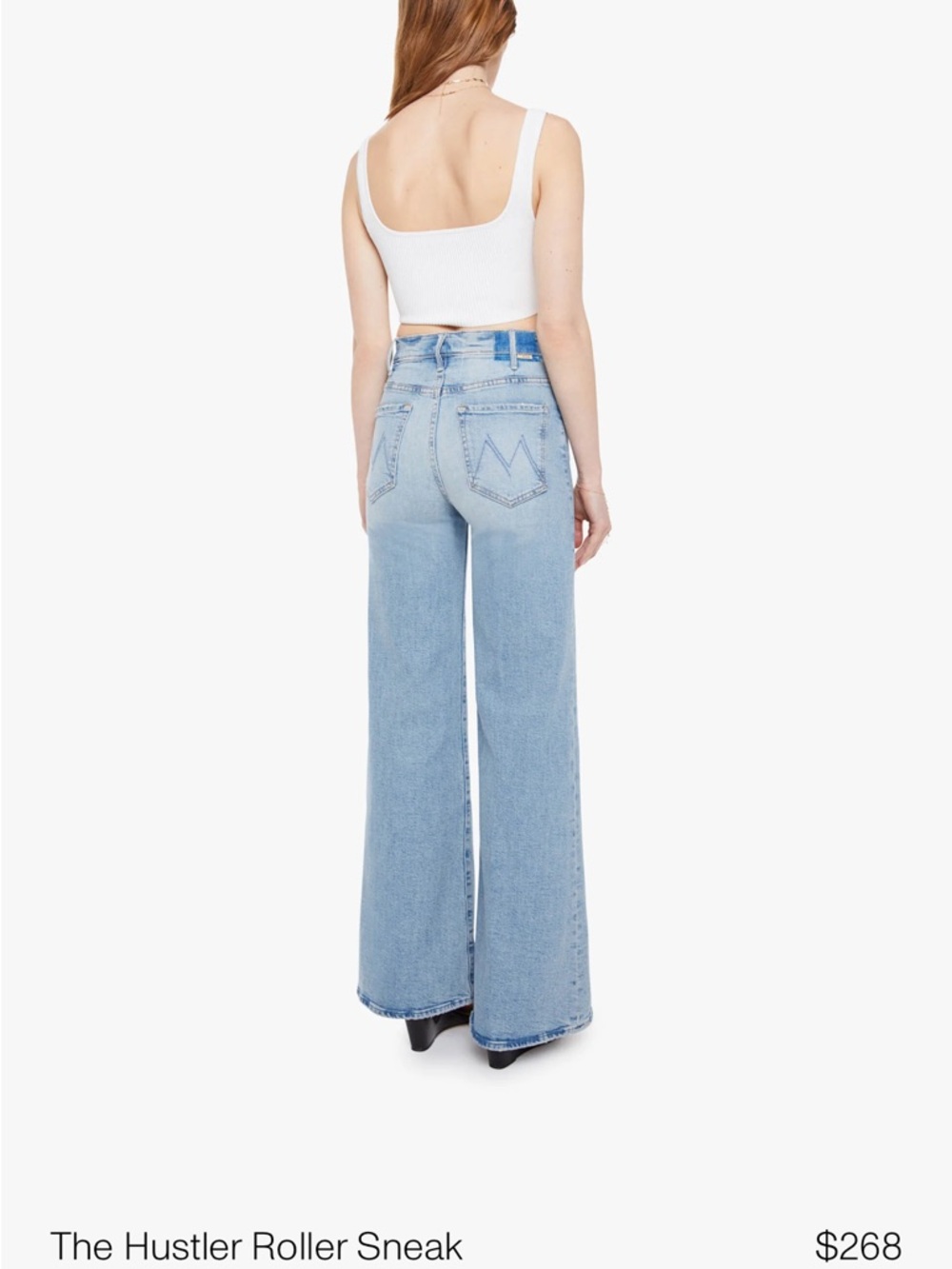 Mother The Hustler Roller Sneak In Wash Confess Size 28 and 26 available new